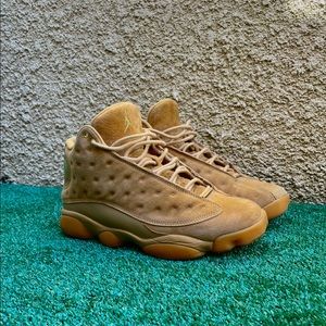 Air Jordan 13 XIII suede “wheat” high top